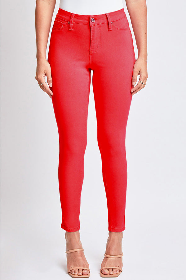 Red Hyperstretch Skinny Jeans
