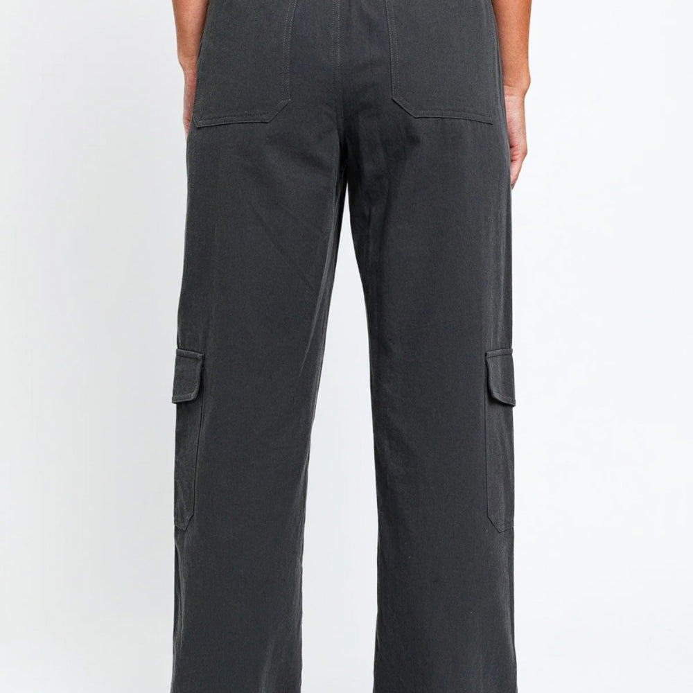 High Waisted Cargo Pants