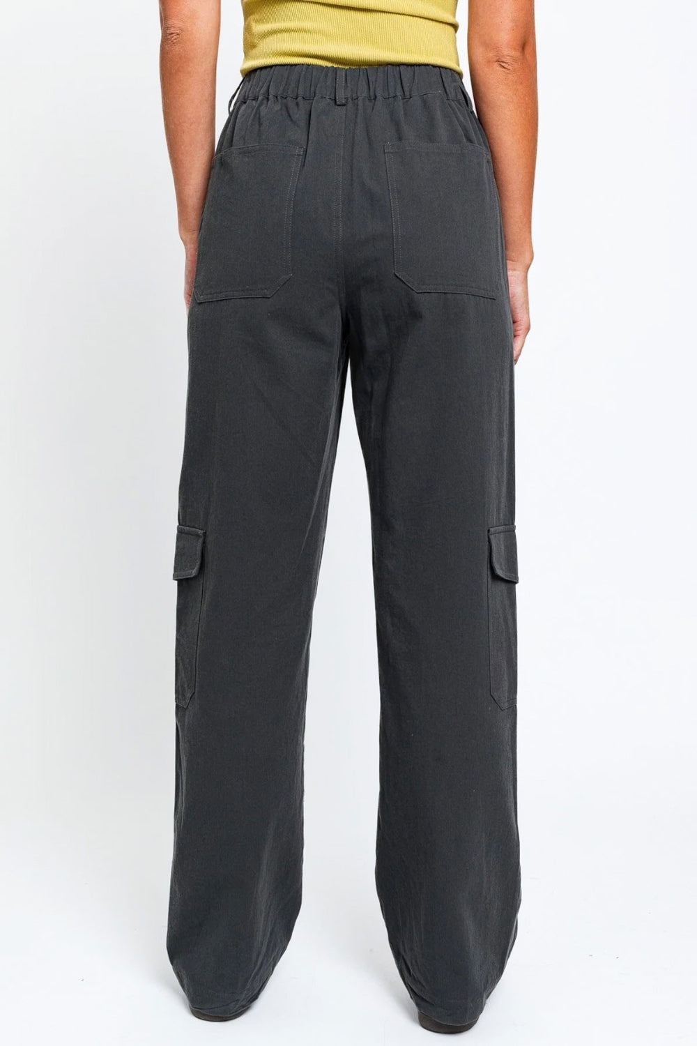 High Waisted Cargo Pants