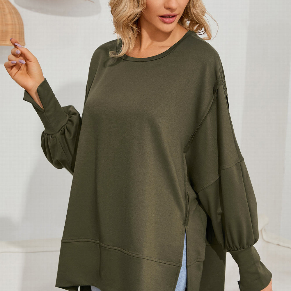 
                      
                        Black Patchwork Drop Shoulder Oversized Top
                      
                    