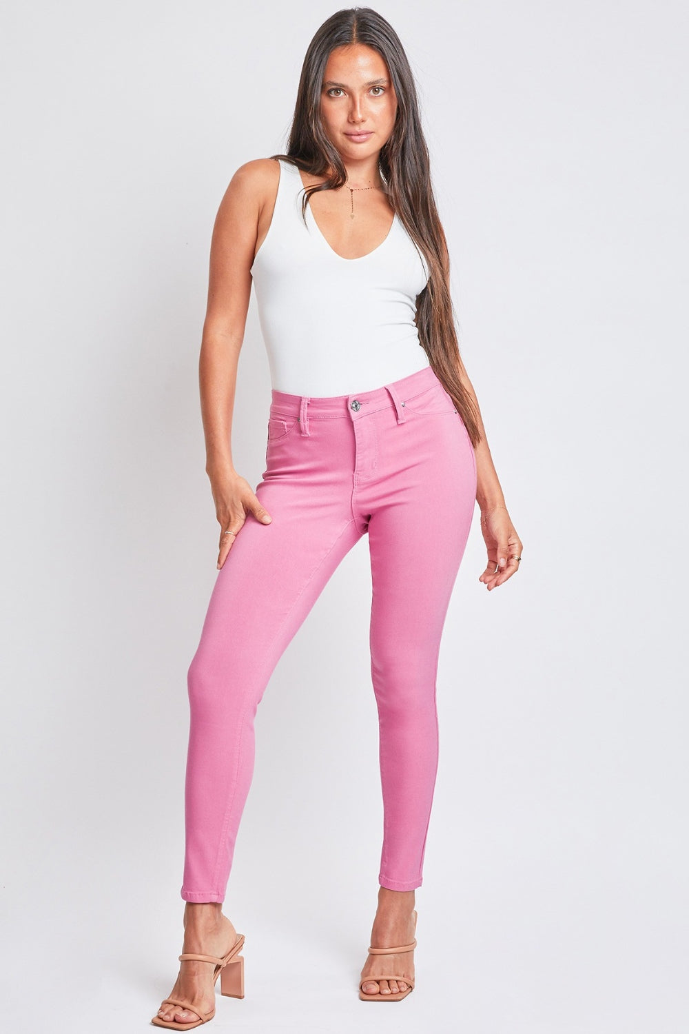 Pink Flamingo Hyperstretch Skinny Pants